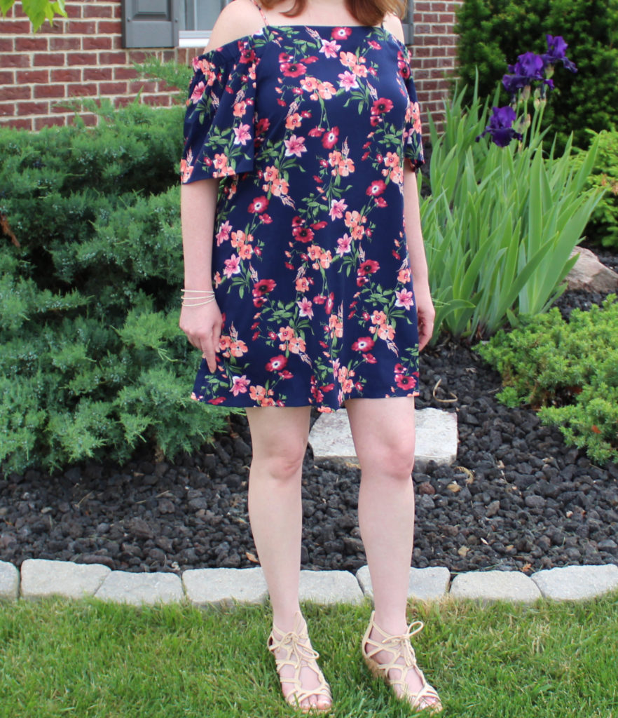 Off the Shoulder Floral Dress – Dressed in Faith