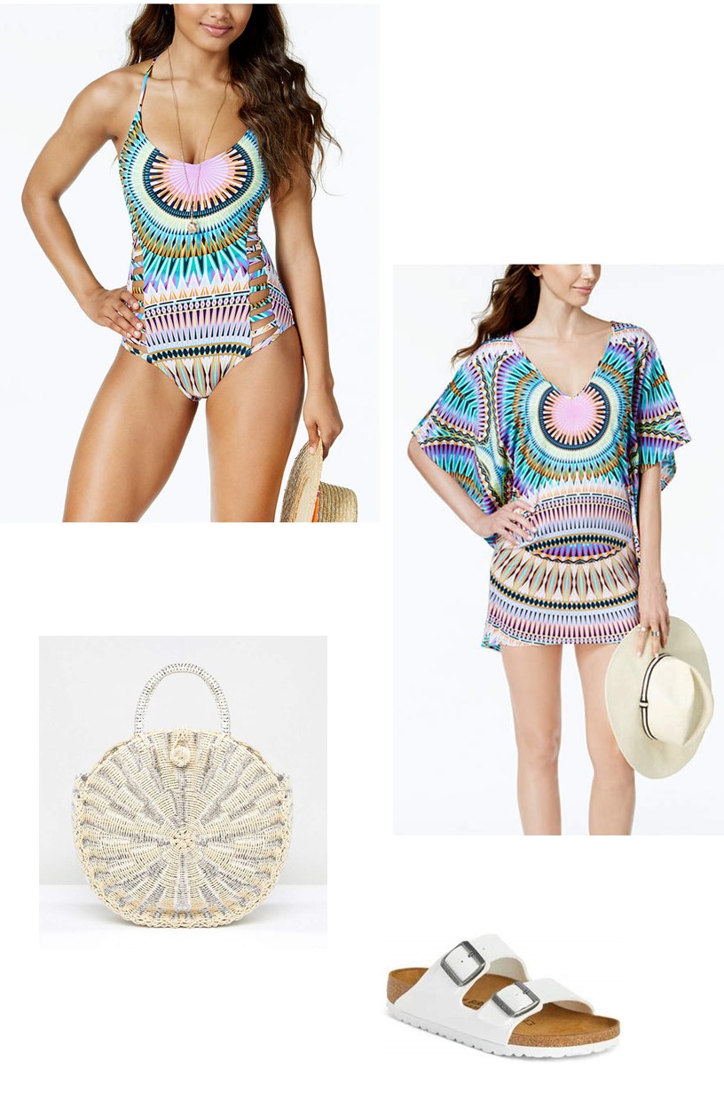 Beach Outfit #swimsuit #beachwear #summer #vacationattire