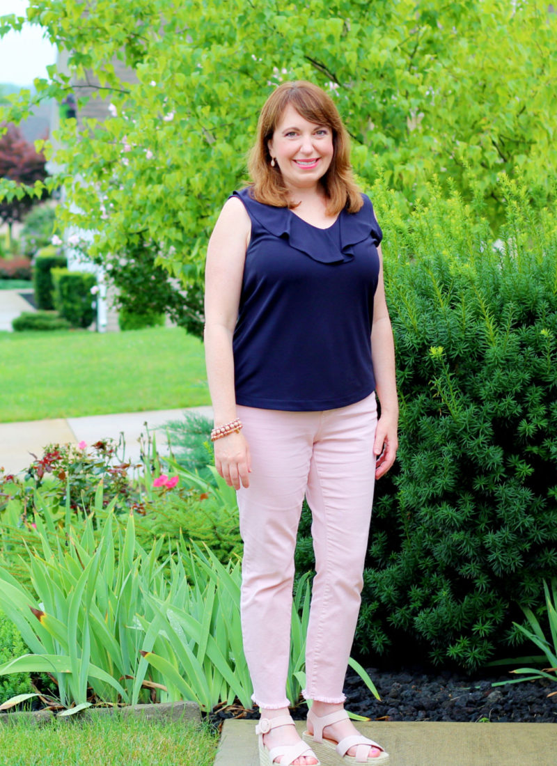 White Blouse and Leggings - Dressed in Faith