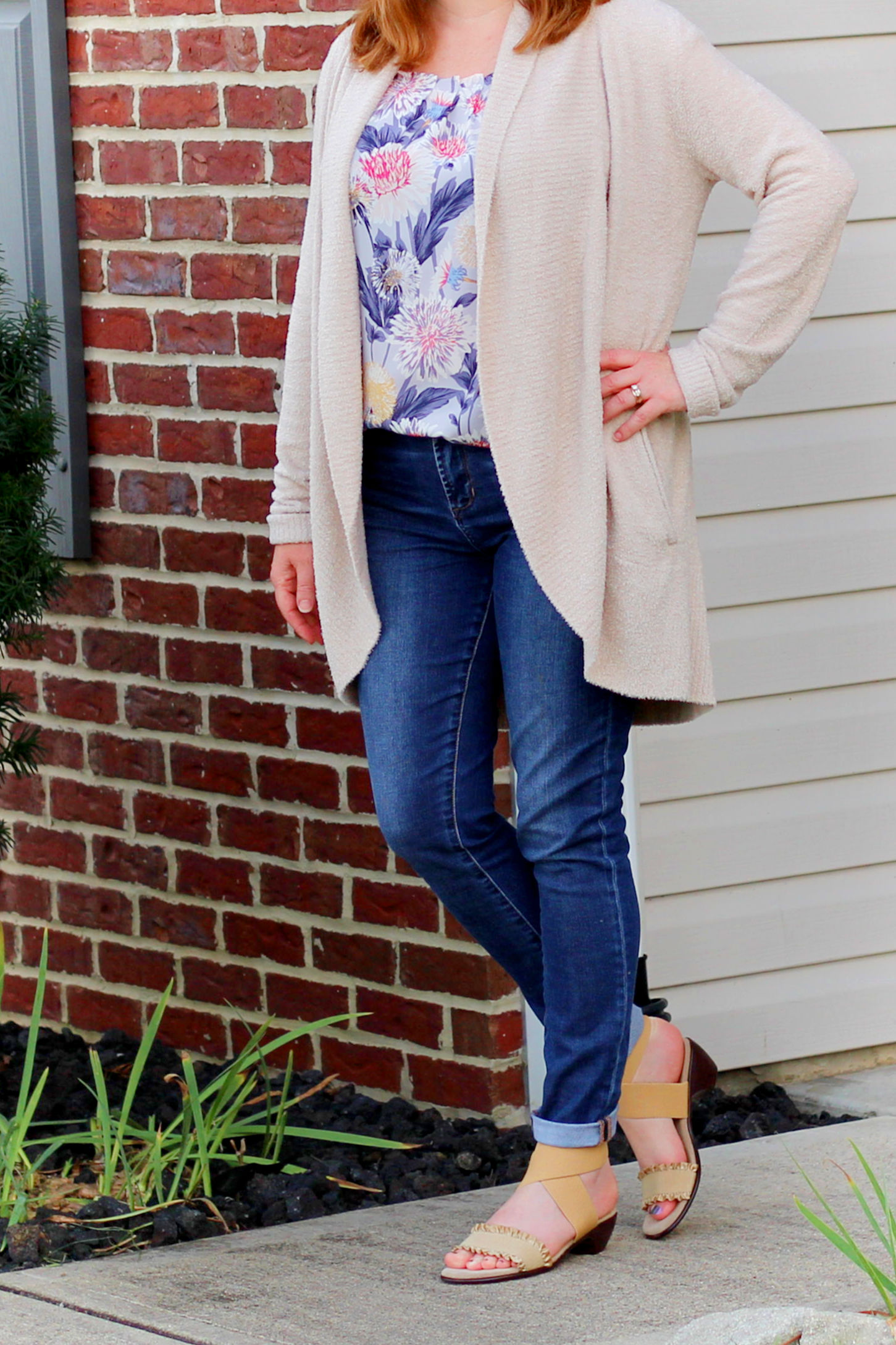 Floral Top Cardigan Fall Fashion Fashion Over 40