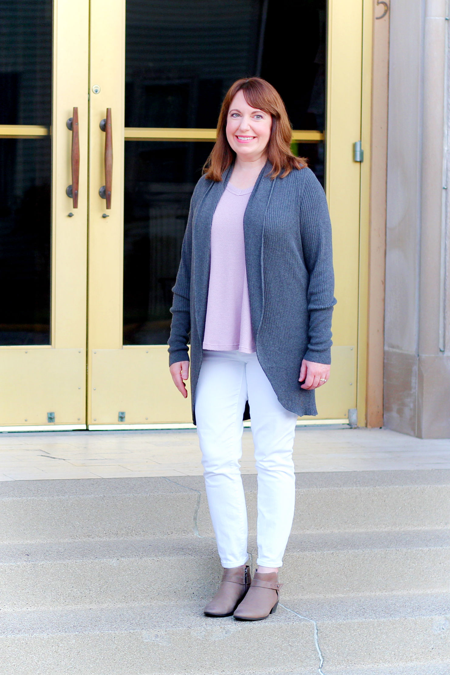 Pink & Gray Outfit – Dressed in Faith