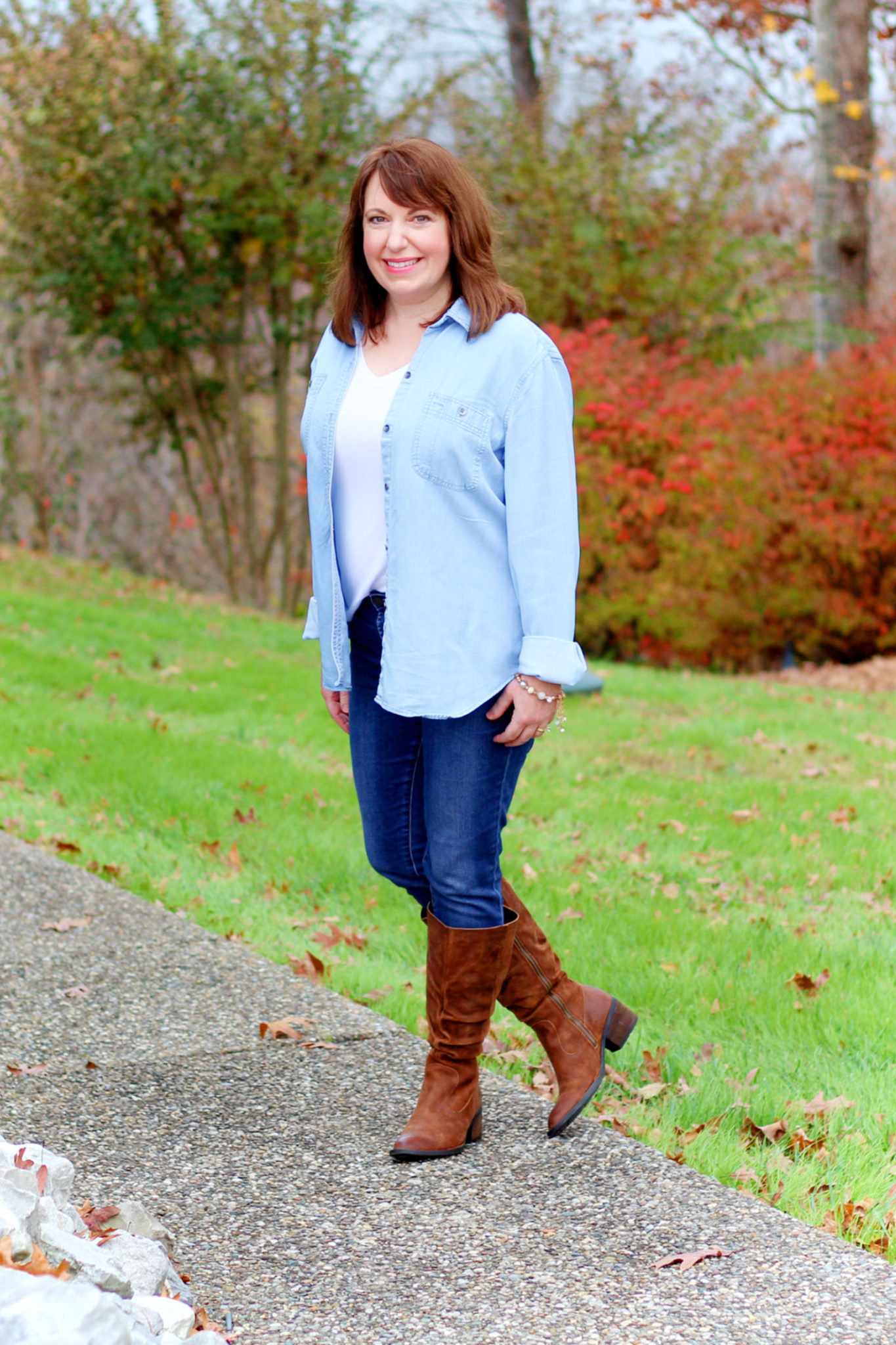Chambray Shirt – Dressed in Faith