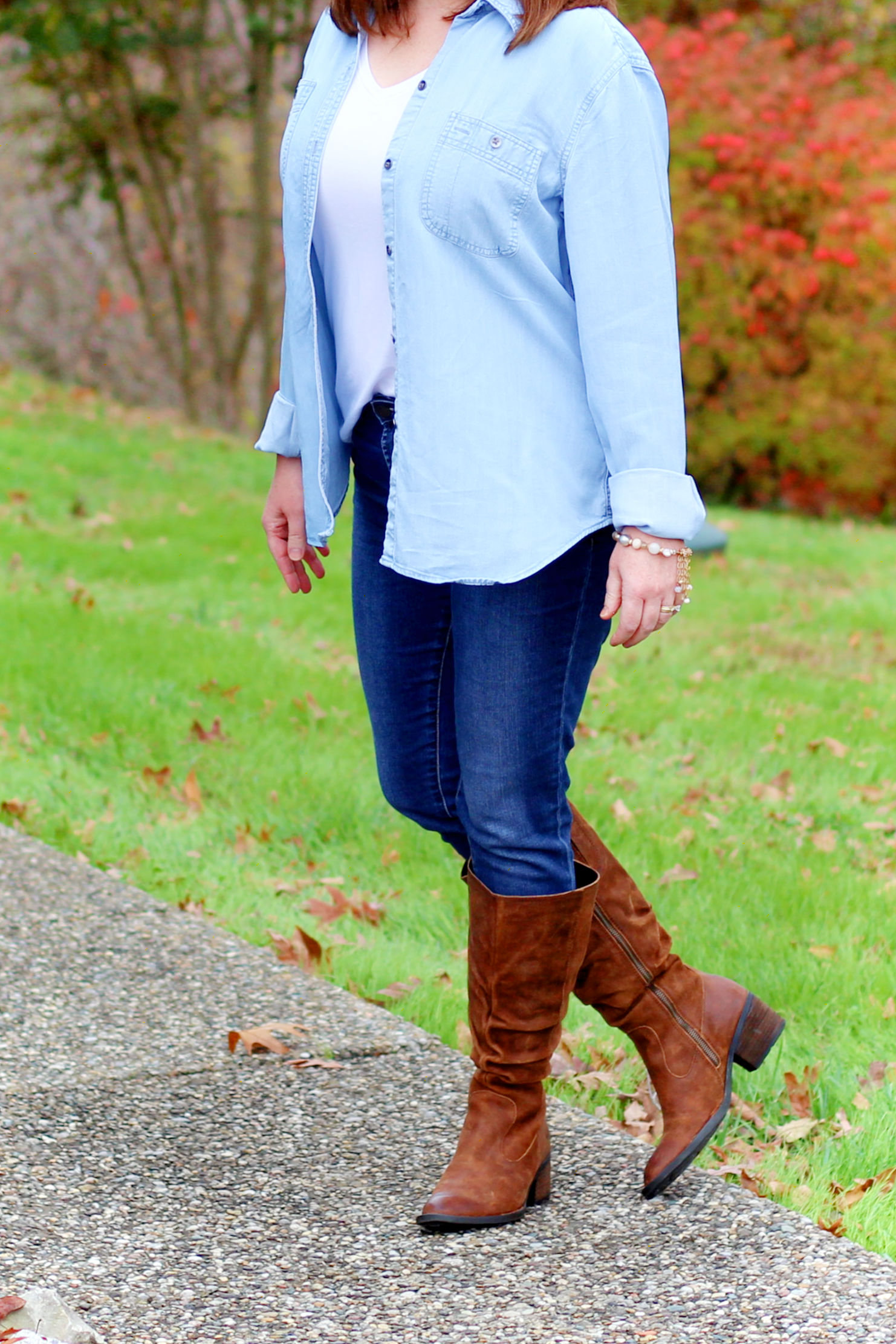 Chambray Shirt – Dressed in Faith