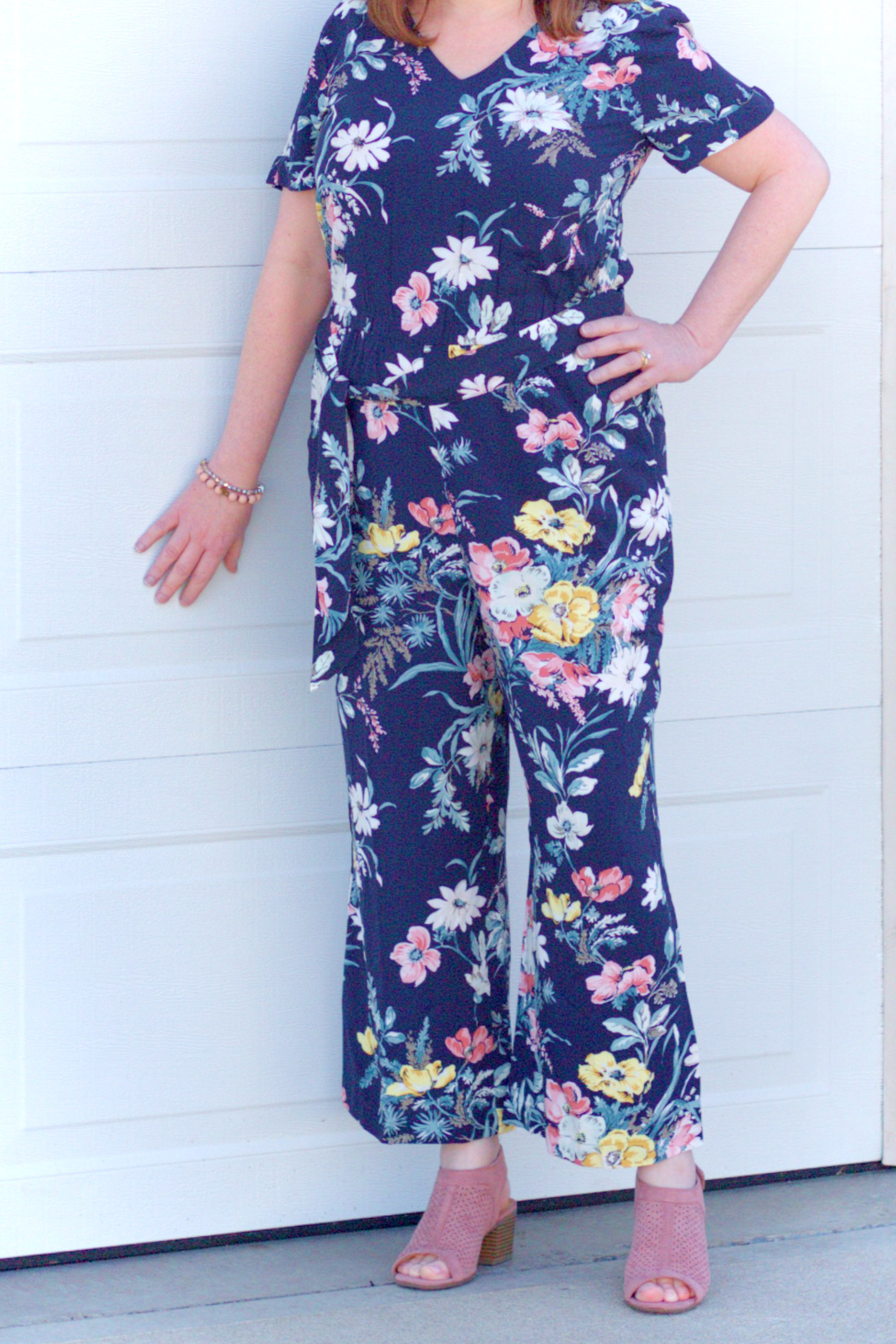 Spring Floral Jumpsuit – Dressed in Faith