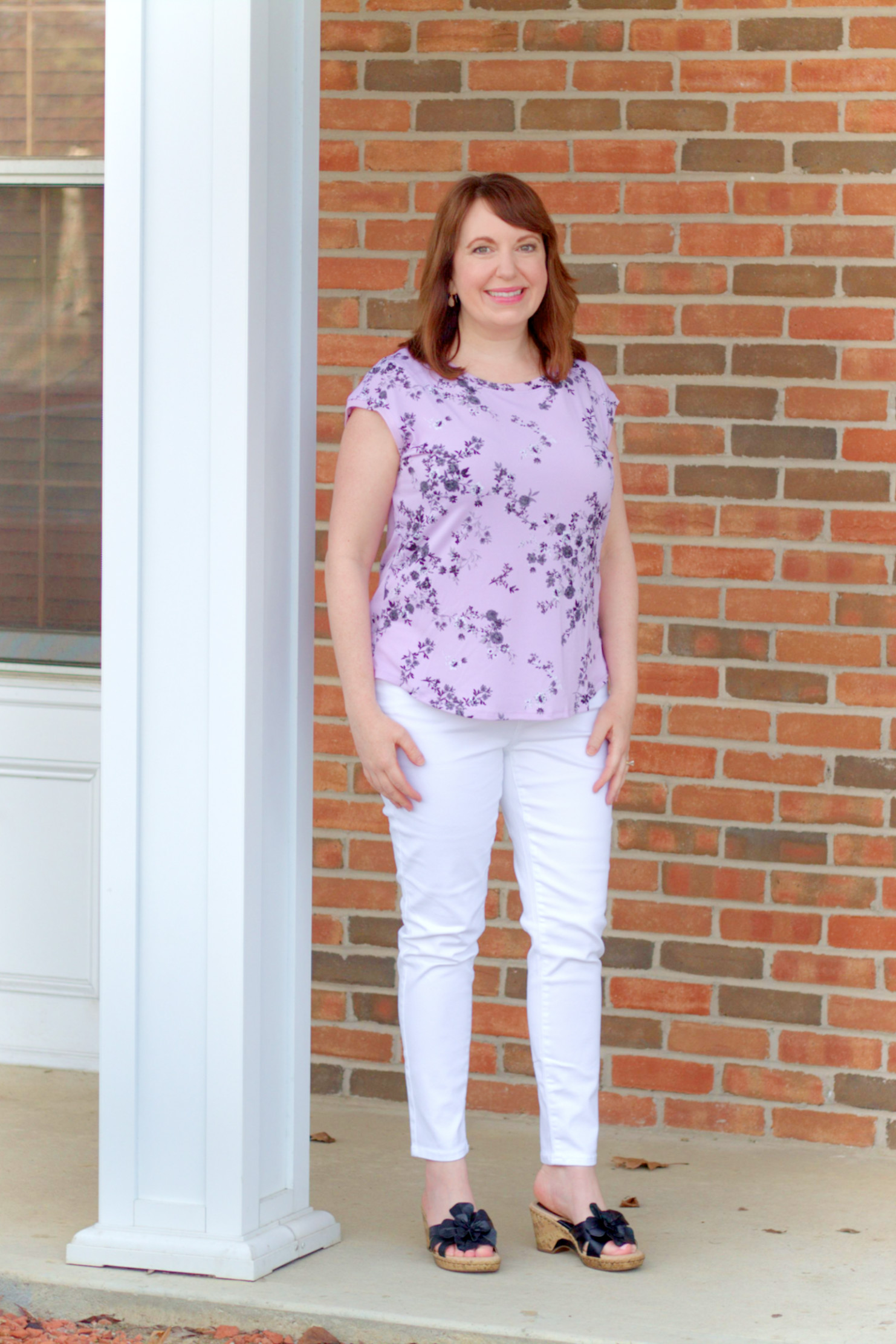 Printed Crepe Top – Dressed in Faith