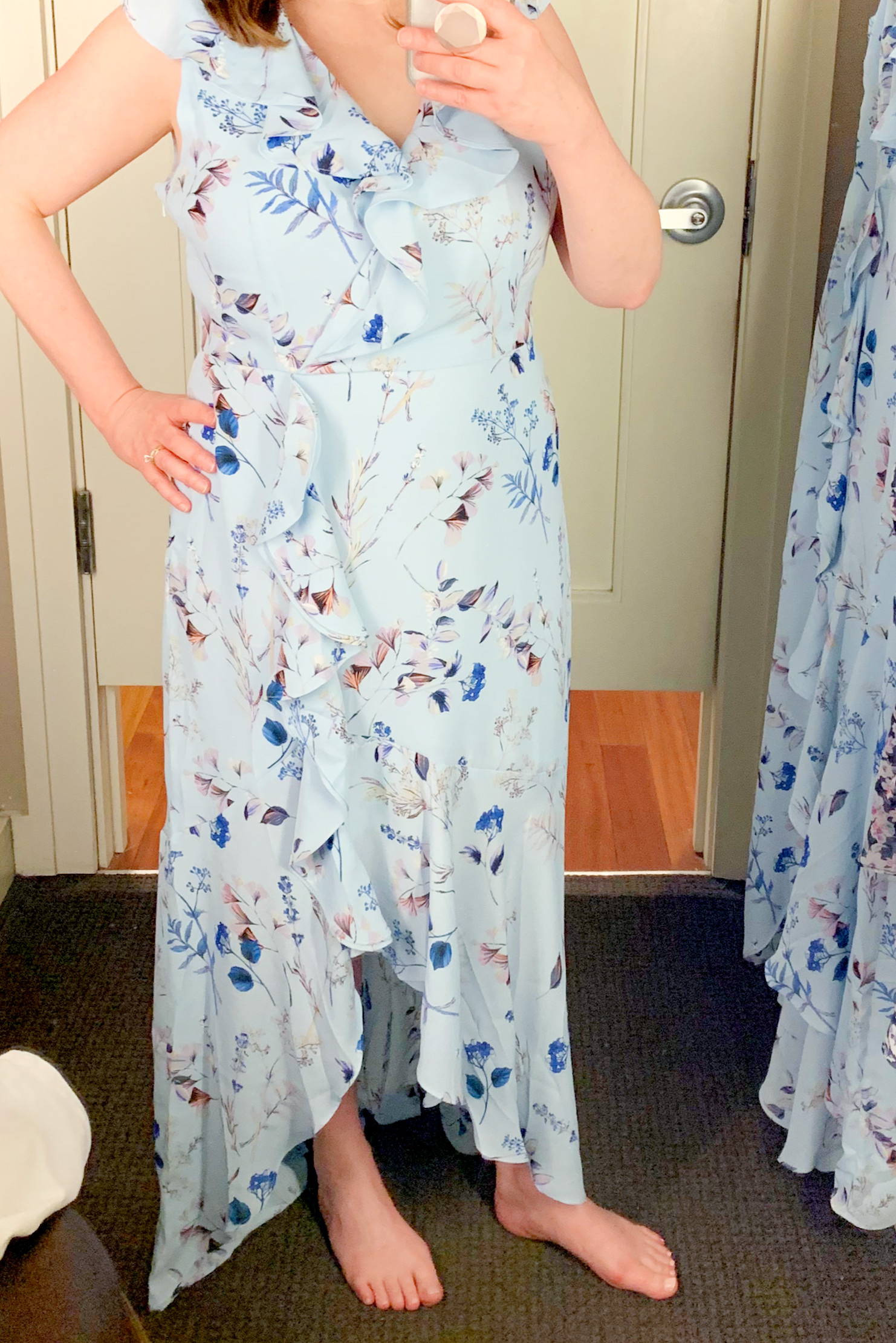 Banana republic light blue hot sale dress