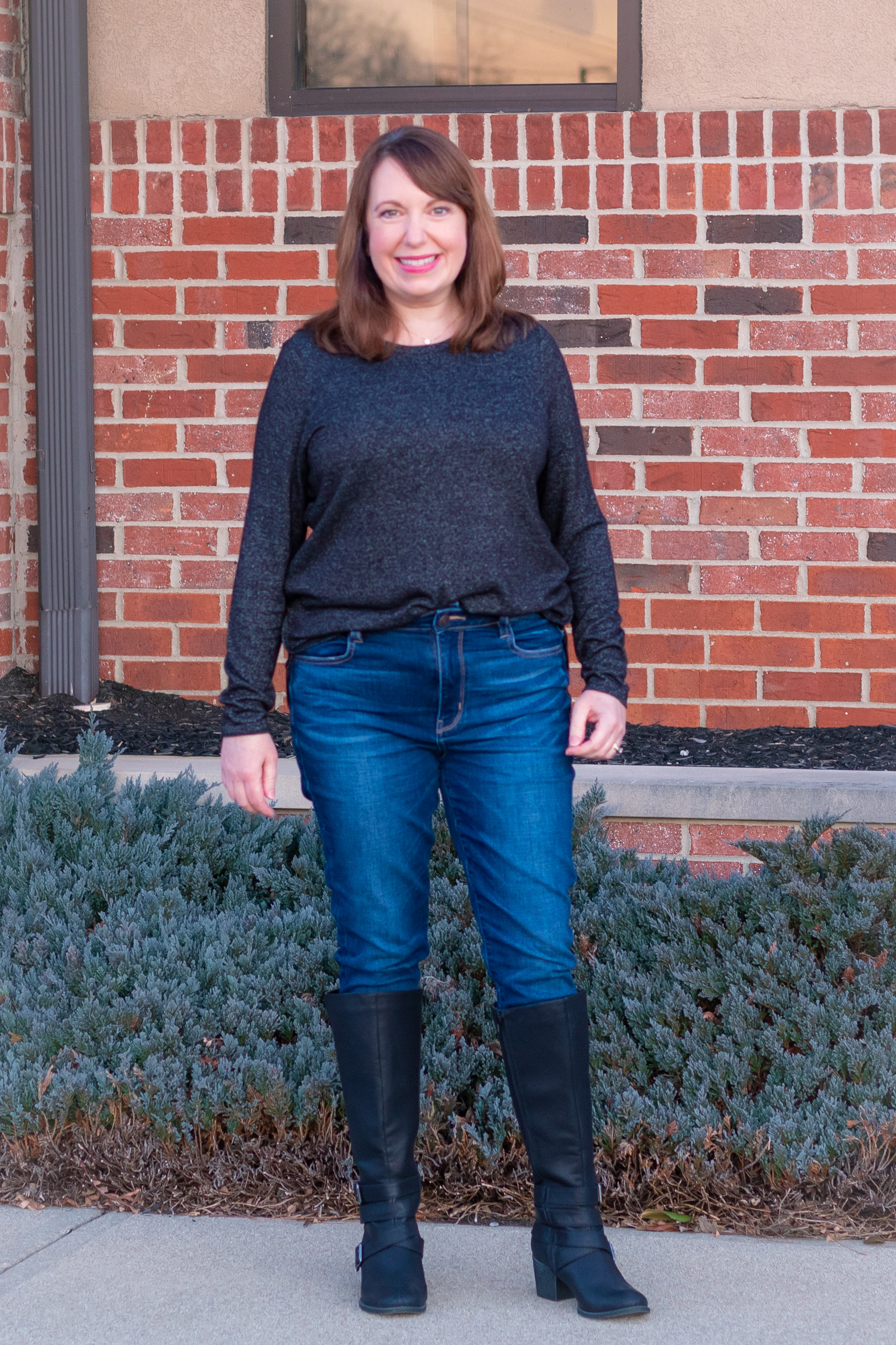 Marled Tunic Tee from Ann Taylor