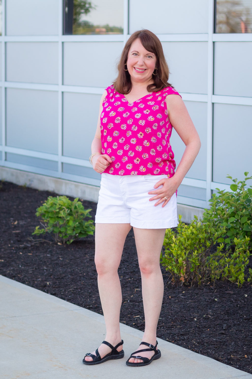 The Perfect Pink Summer Top - Dressed in Faith