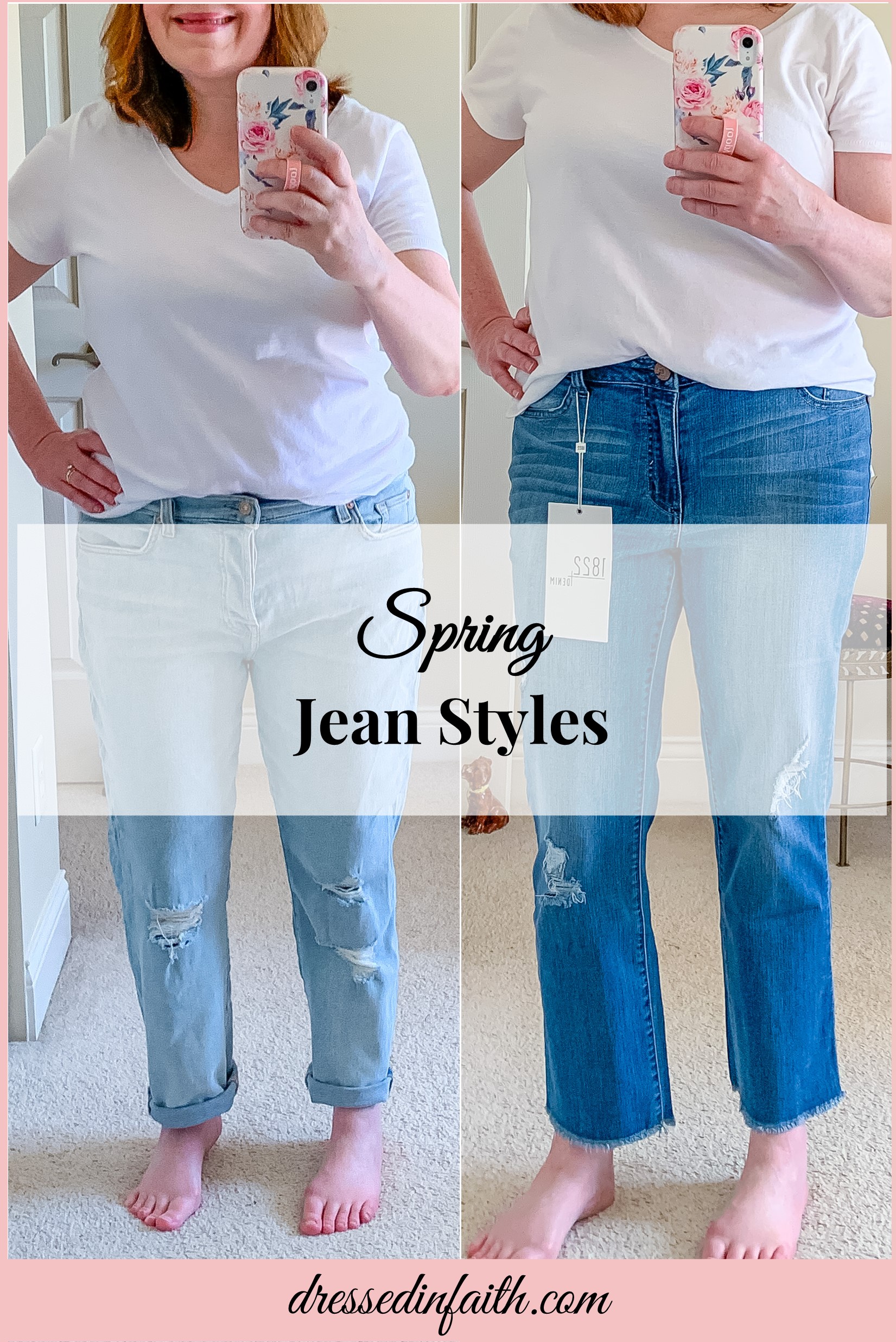 Spring Jean Try-Ons – Dressed in Faith