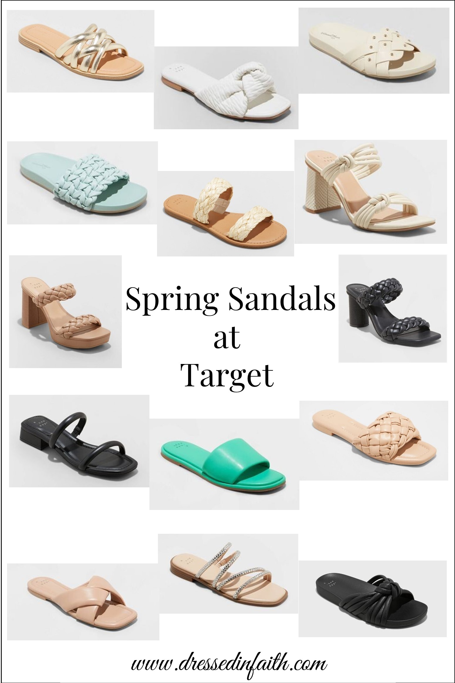 Spring Sandals at Target – Dressed in Faith