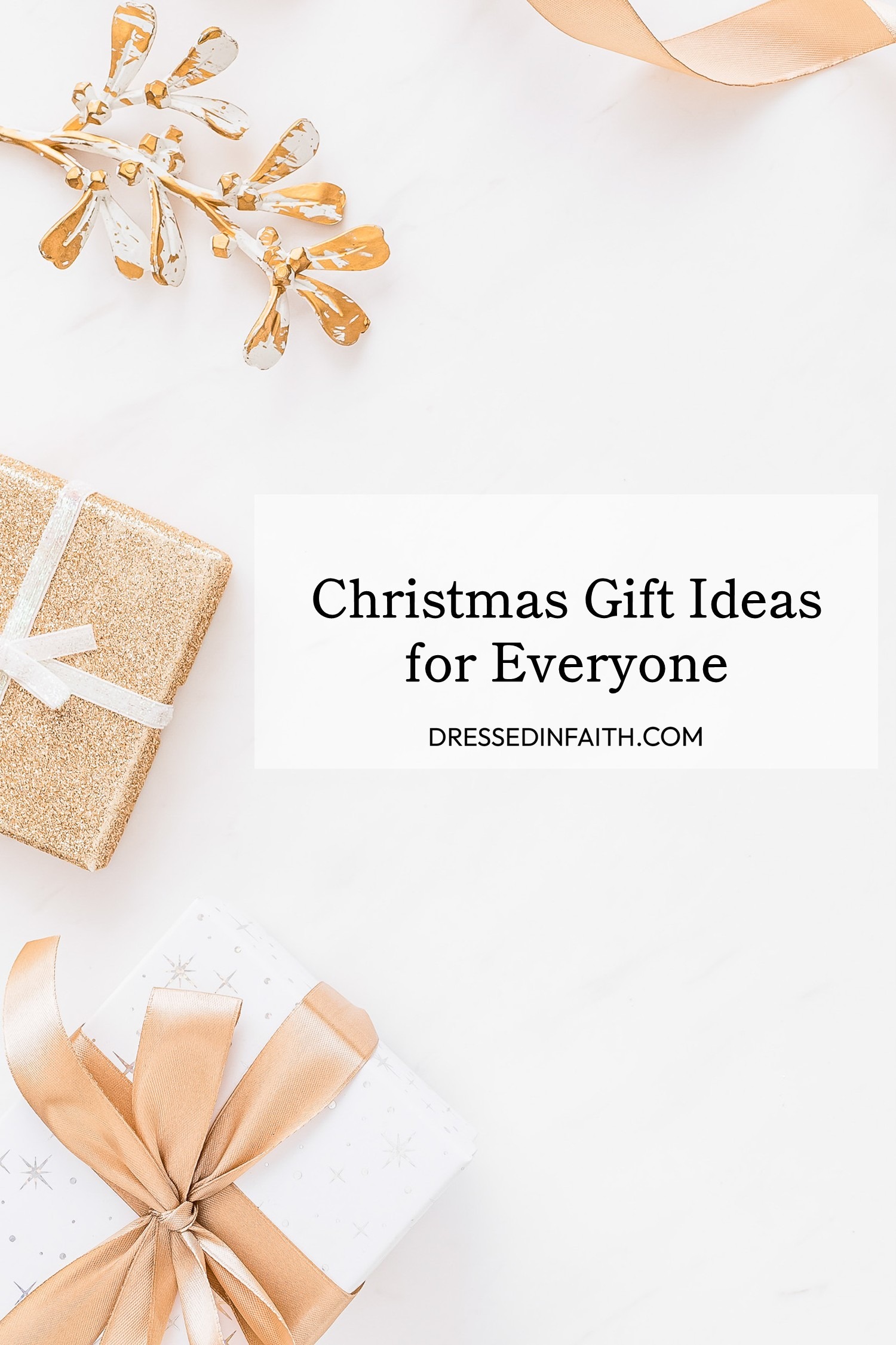 Christmas Gift Ideas for Everyone