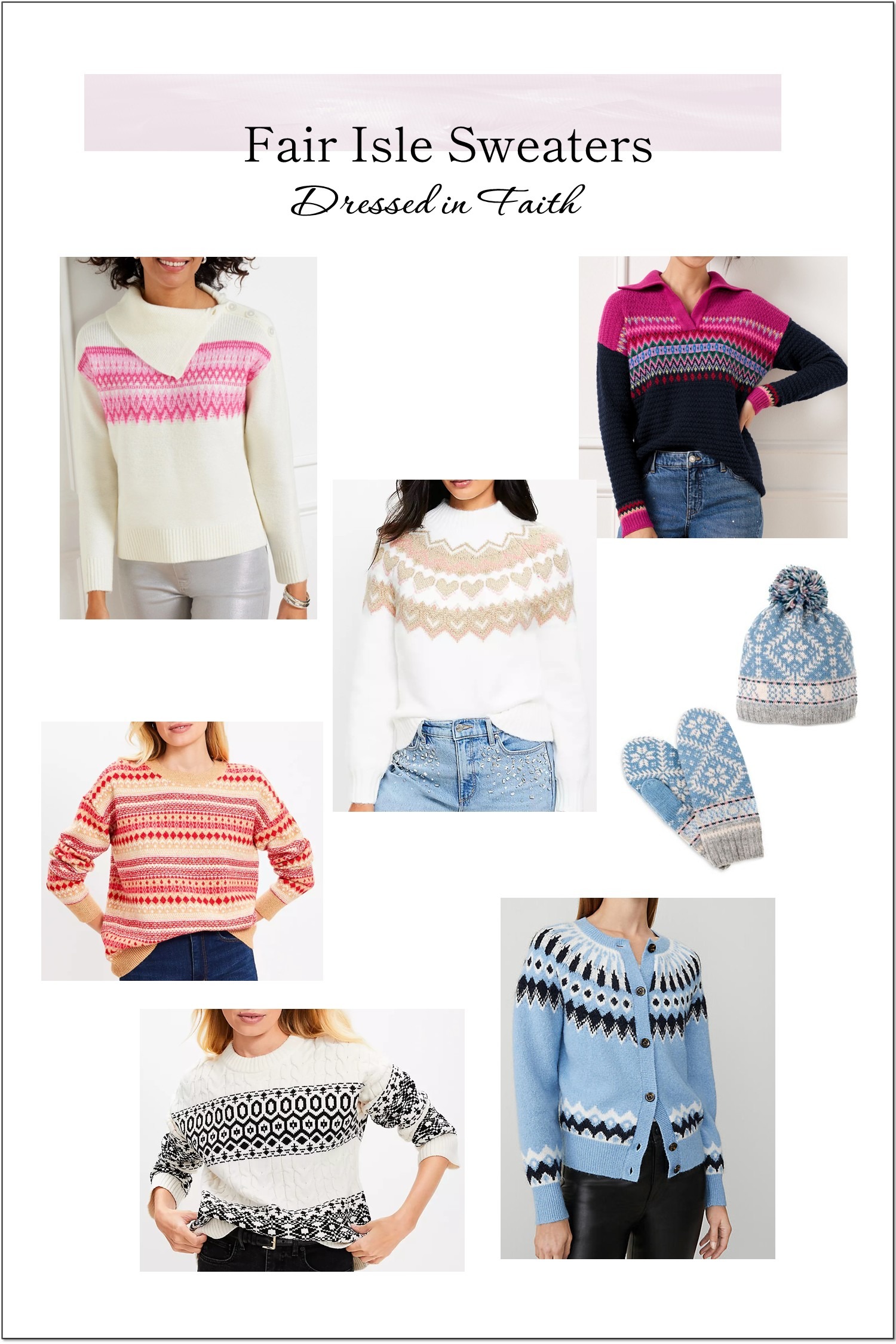 Trend Alert – Fair Isle Sweaters